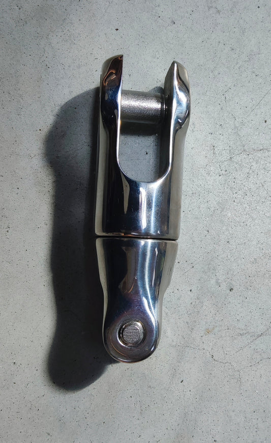 Connecteur émerillon inox chaîne ⌀6/8 mm