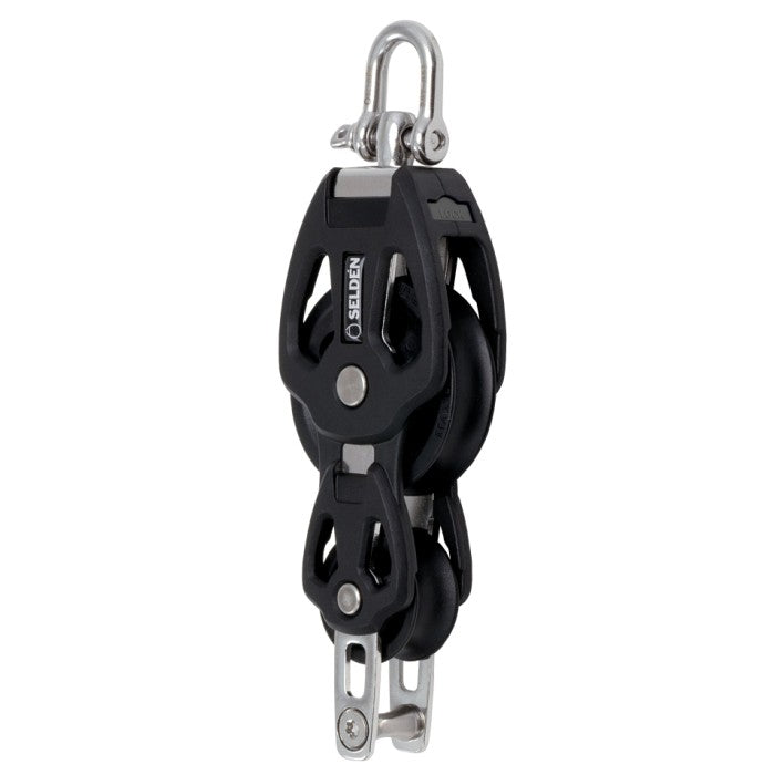 SINGLE PULLEY WITH VIOLIN, SWIVEL AND RIN