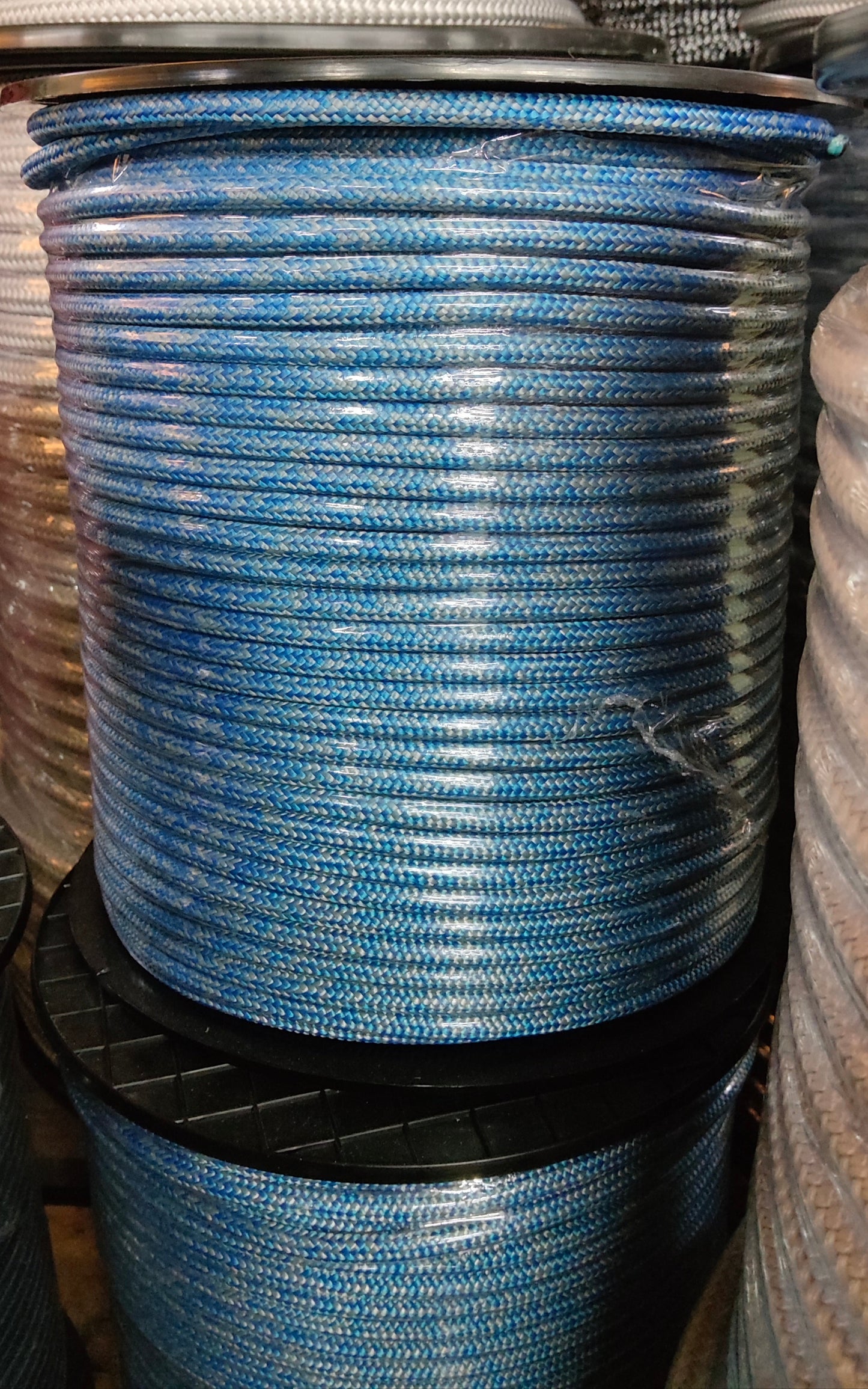 Cordage Callisto diamètre 06 gris bleu