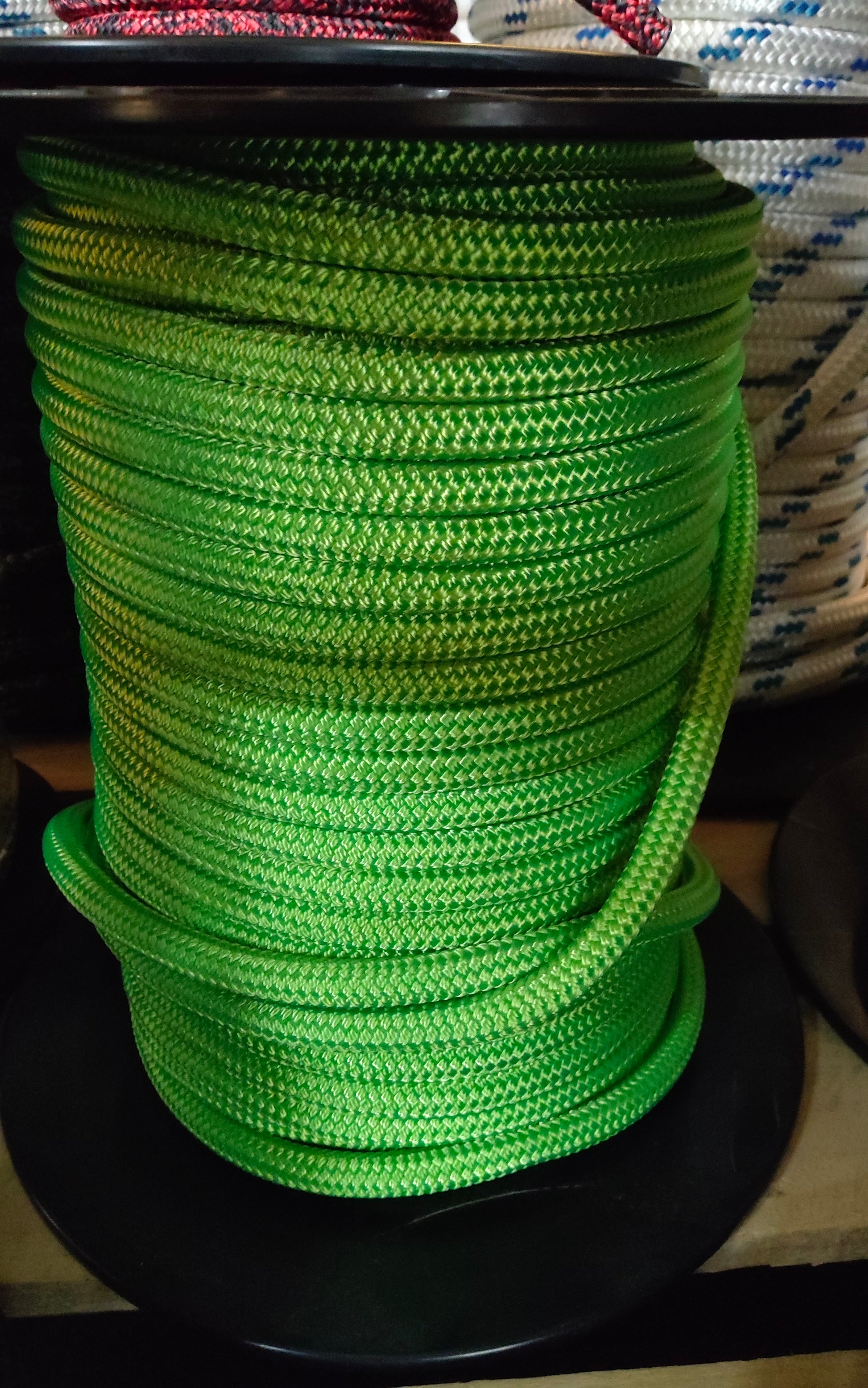 Cordage Callisto diamètre 10 vert fluo