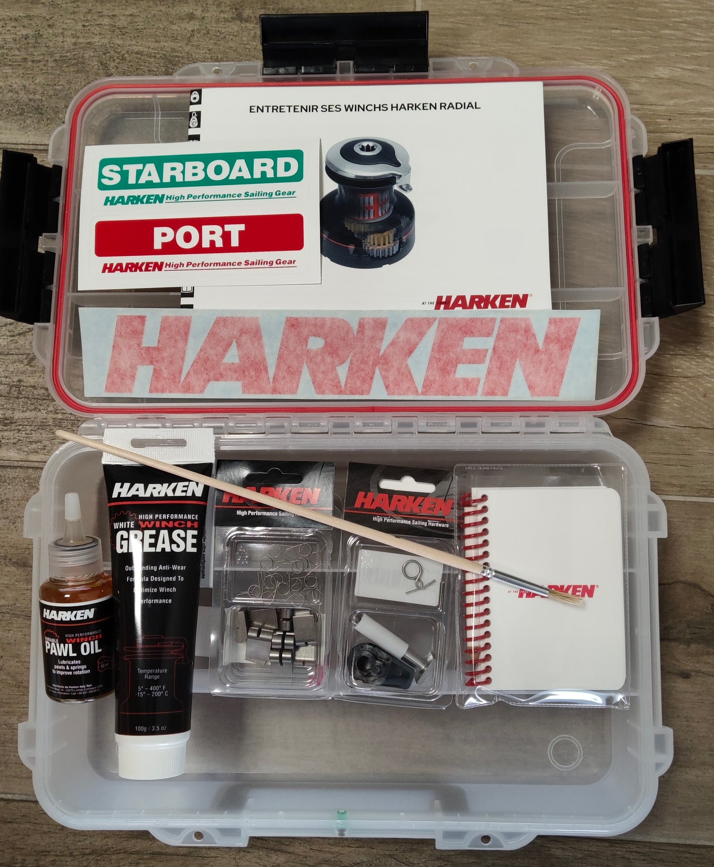 Coffret d'entretien pour winch