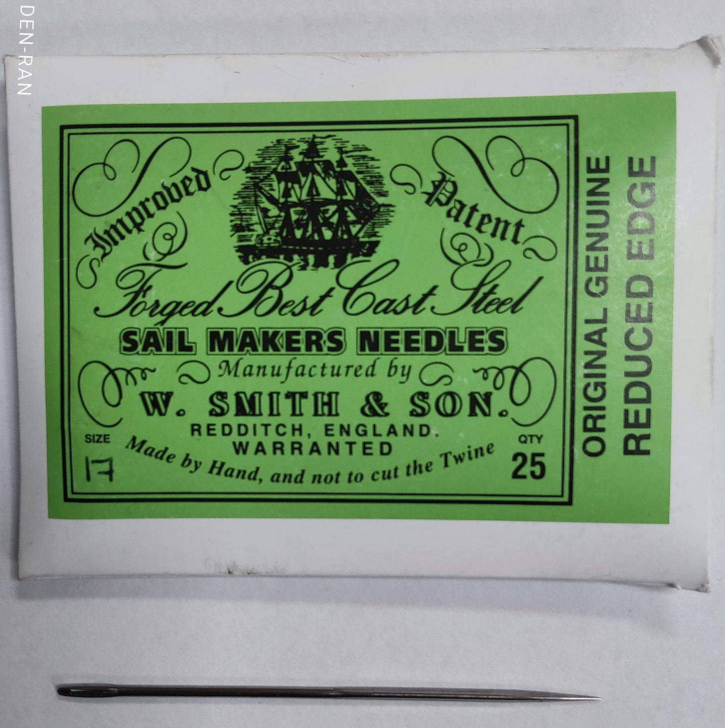 Aiguille a coudre n°15-16-17 (vendue à l'unité)