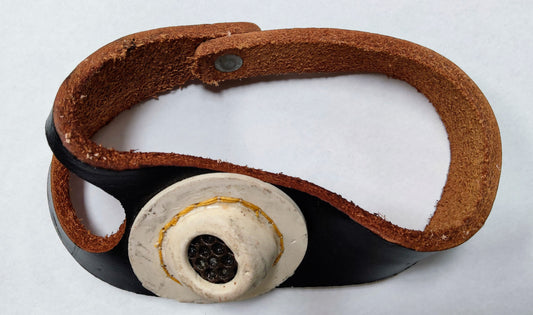 Paumelle en cuir