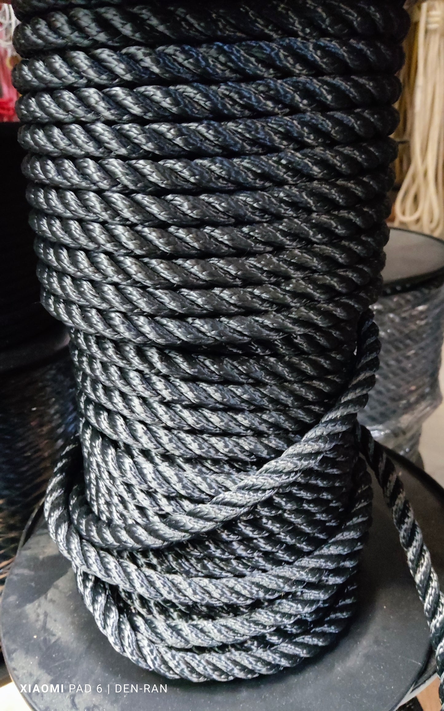 Amarre Polyester toronné 3 torons.