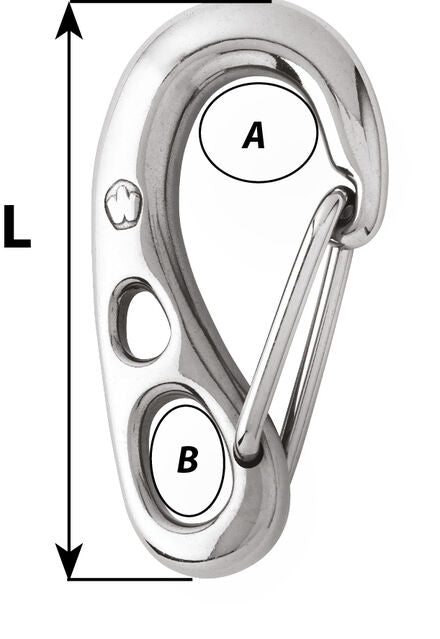 Mousqueton de sécurité HR