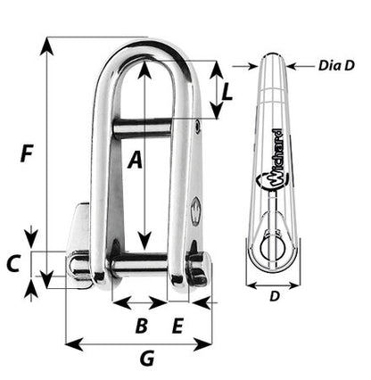 Manille rapide à barette
