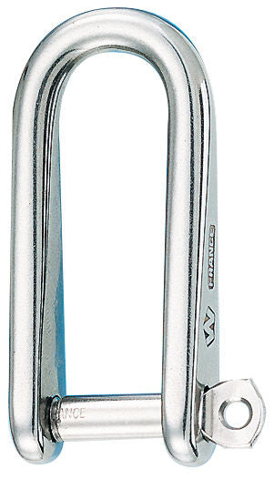 Manille autobloquante pour point d'amure de grand-voile